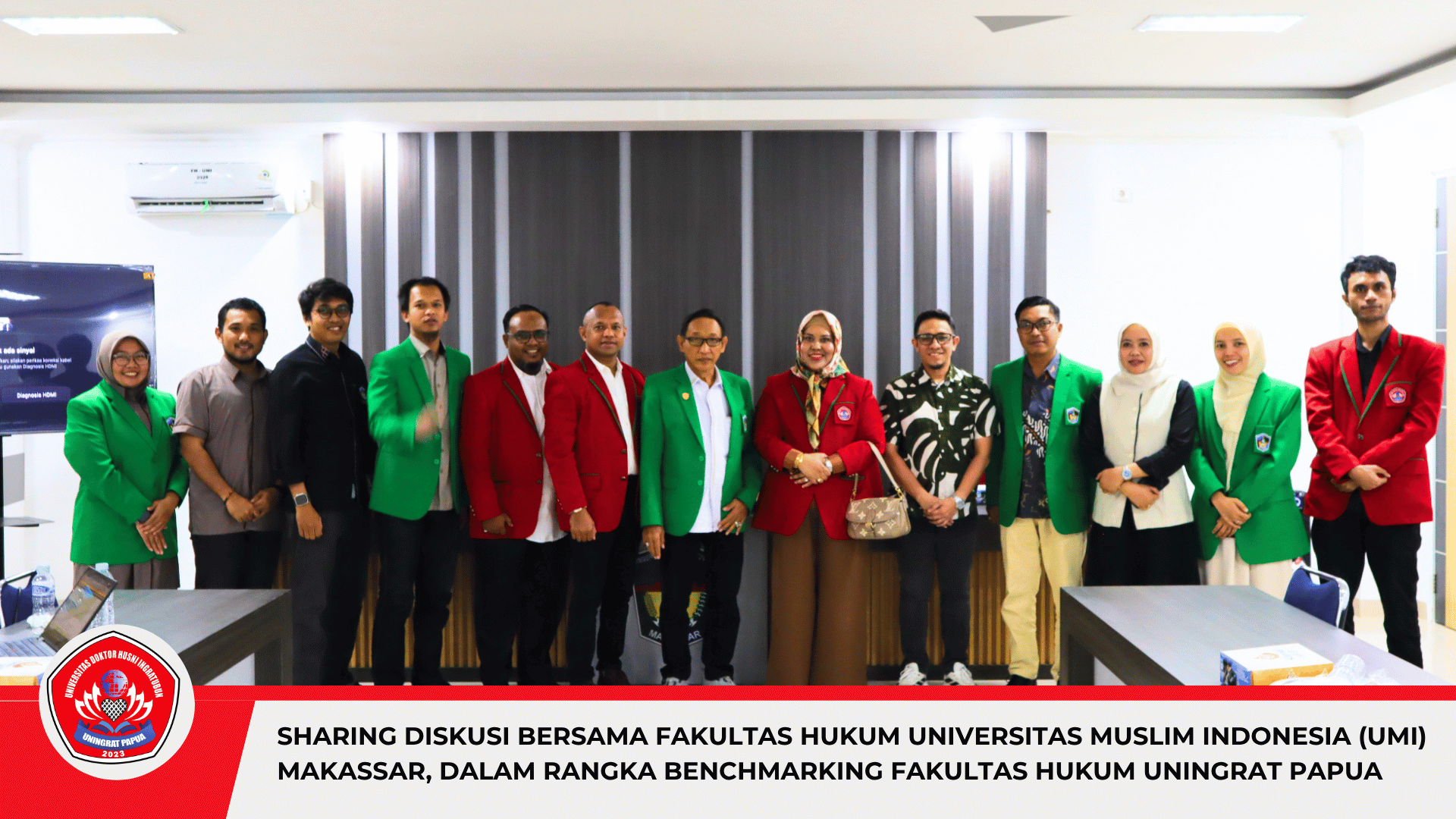 Rajut Sinergi Akademik, FH UNINGRAT Papua Serap "Best Practices" Tata Kelola Unggul di FH UMI Makassa